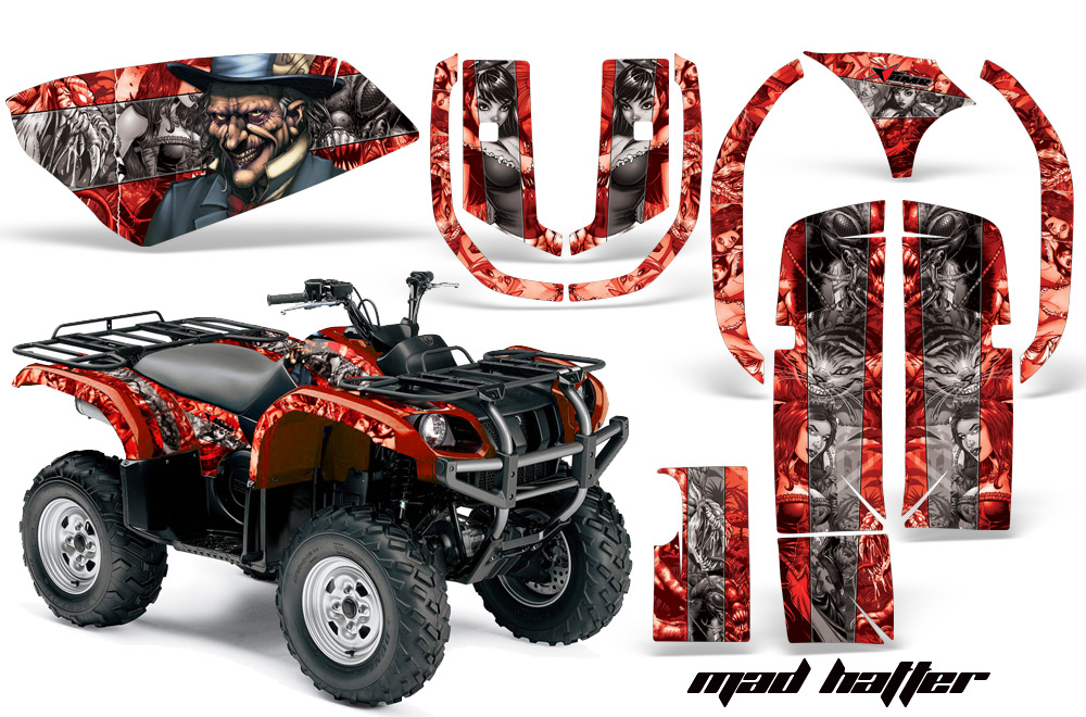 Yamaha Grizzly 660 Graphics Kit MHatter RS